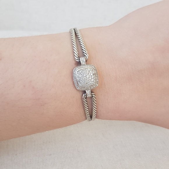David Yurman Albion Bracelet With Diamonds  - Picture 15 of 15